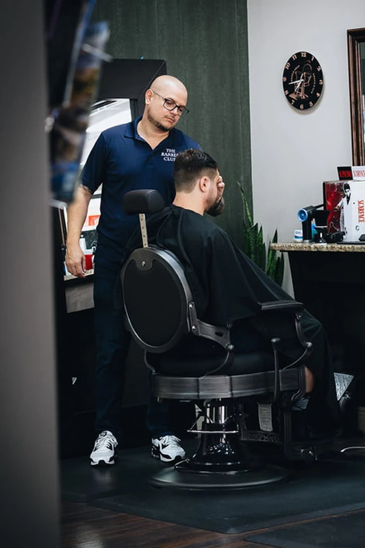 Styling at The Barber Club