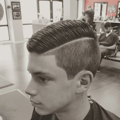 Combover w/ Hard Part