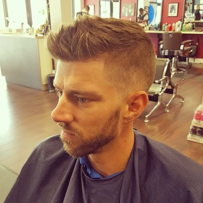 Textured haircut style — The Barber Club Pompano Beach